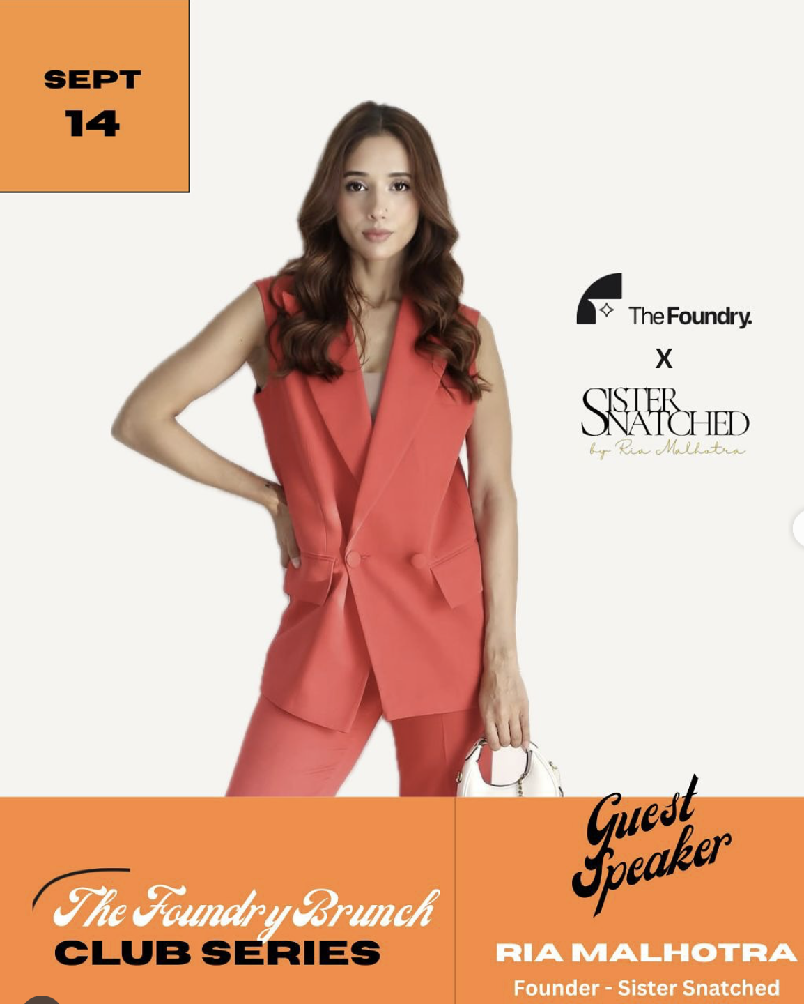 Ria Malhotra — Founder, Sister Snatched