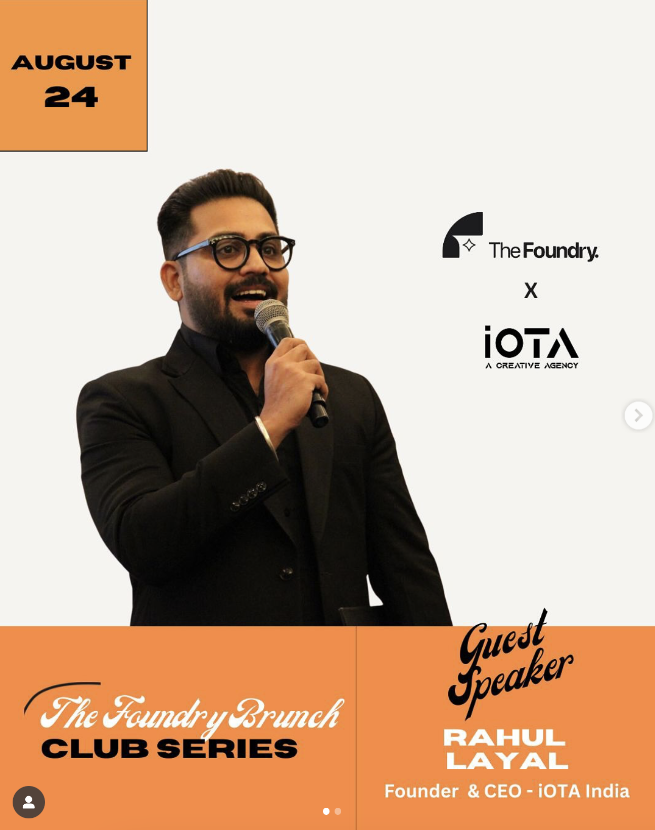 Rahul Layal — Founder & CEO, IOTA India